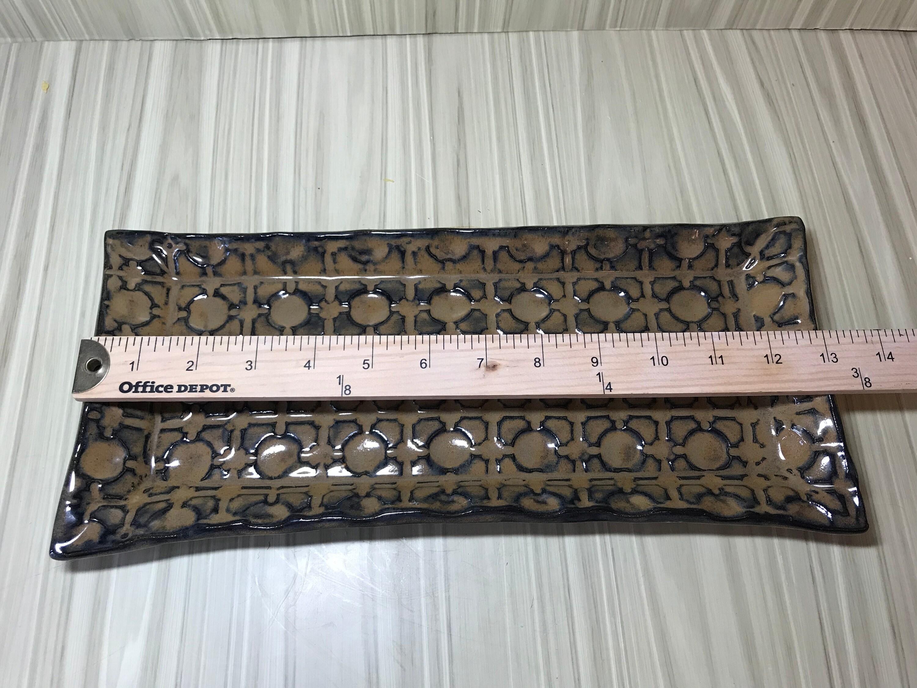 Lange Rechteckige Servierplatte Kebob Brot Käse und Cracker | Etsy