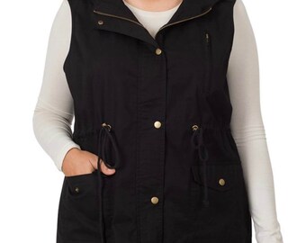 Liza Lou's Utility Cargo Vest