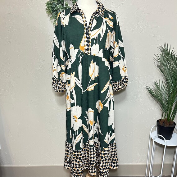umgee dress green Hunter Mix tully
