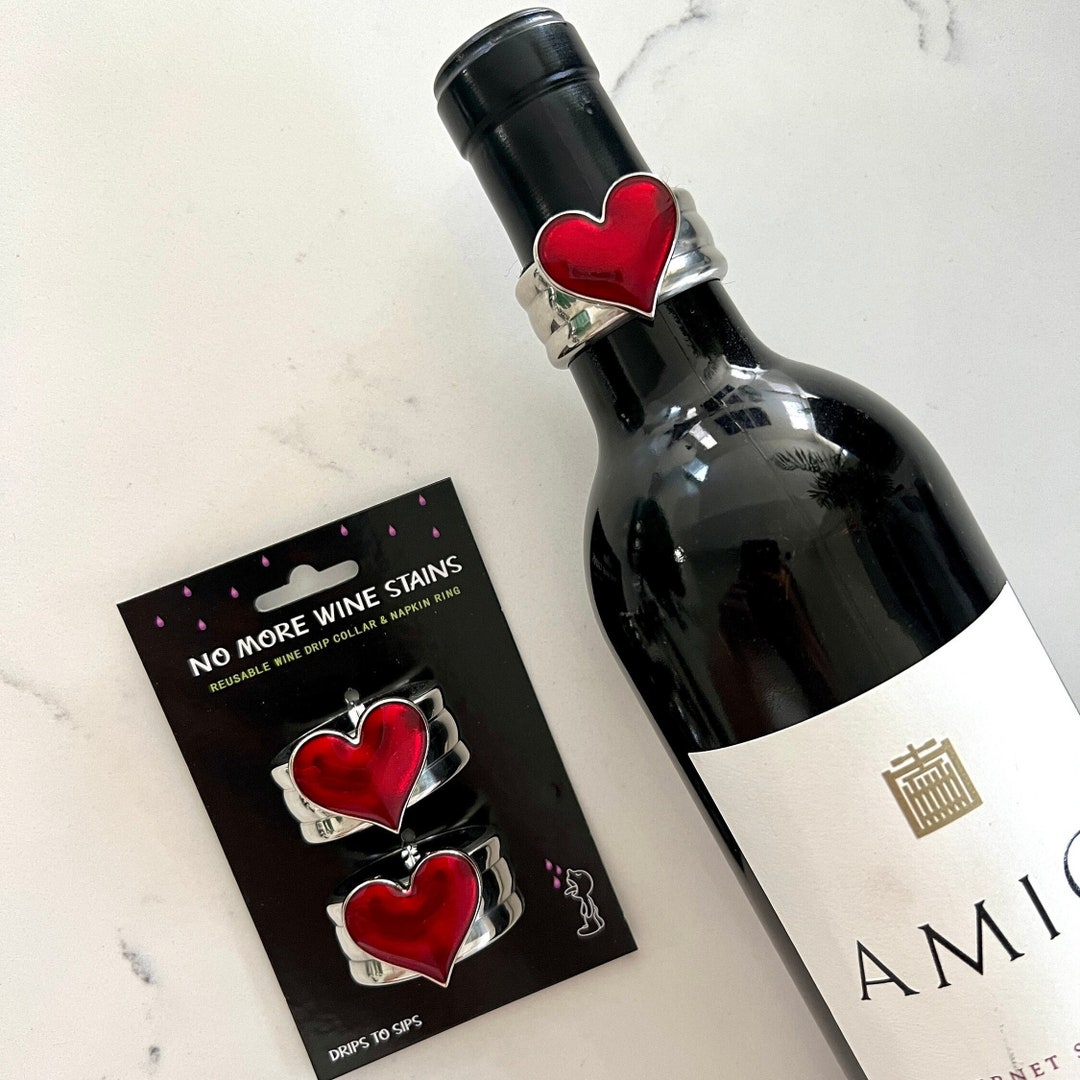 Valentine Day Wine Drip Stoppers Anniversary Gift Valentines Gift the