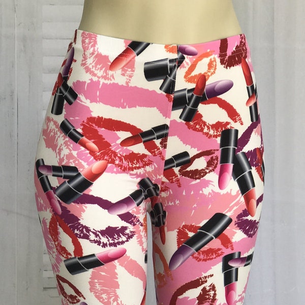 Polly- Lipstick Leggings