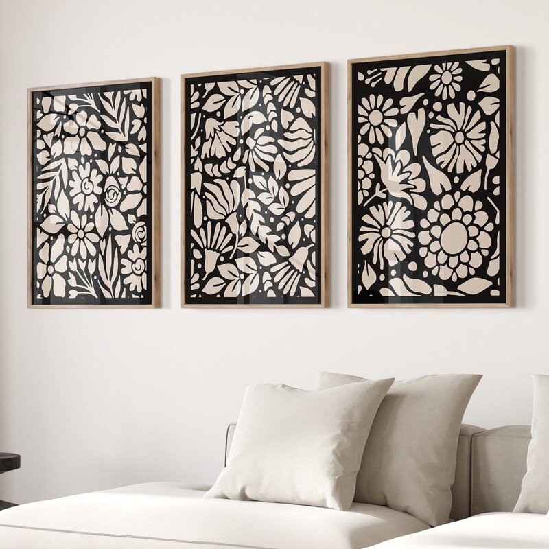 Elegant Wall Art for Living Room Etsy