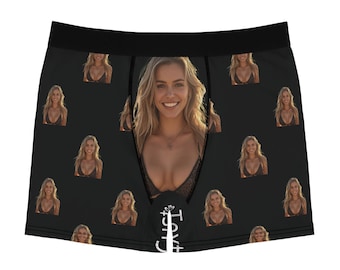 Personalized Boxer Briefs | All-Over Print/Custom Photo/Gifts for Him