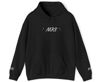 Mrs Hoodie | Pullover sweatshirt/Bride to be Hoodie/Wedding Outfit