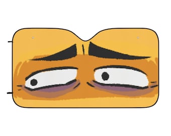Eyes Car Sun Shade | Funny Windshield Cover