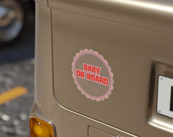 Baby On Board Sticker | Outdoor Vinyl Sticker