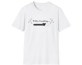 Wifey T-Shirt | Announcement Tee/Gift for her/Wedding/Bride to be