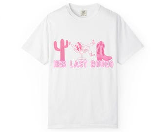 Her Last Rodeo T-shirt | Bachelorette Trip Graphic Tee