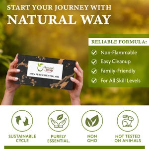 100% Pure Essential Oil Gift Set of 6 | Origin India (10ml each) image 4