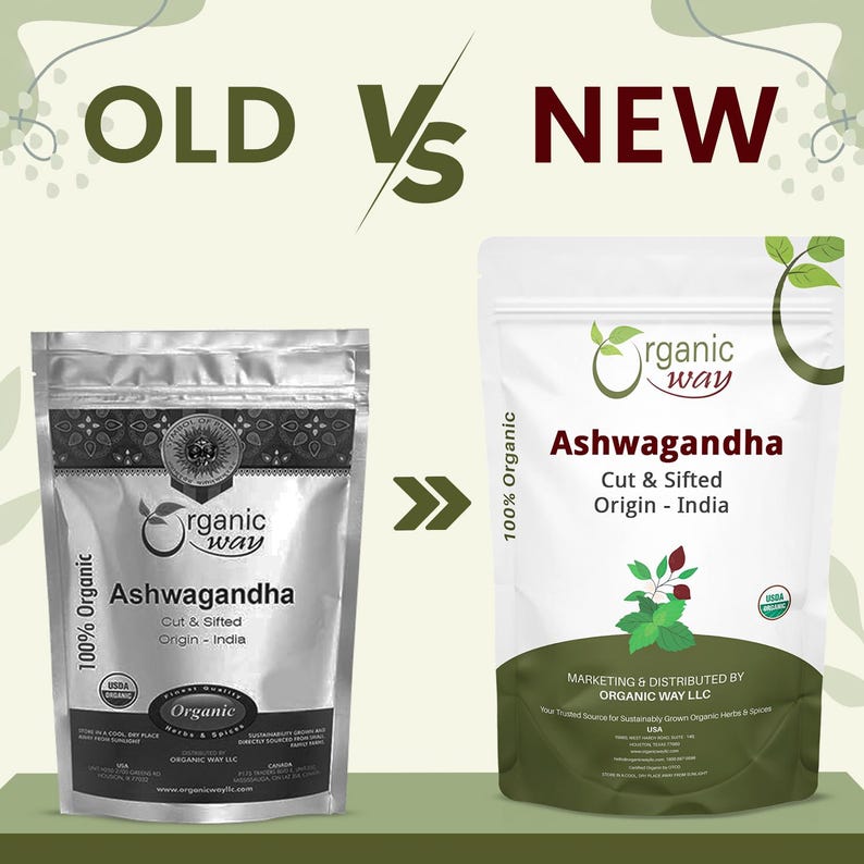 Organic Way Ashwagandha Root Cut & Sifted - Organic, Kosher, USDA Certified | Raw, Vegan, Non GMO, Gluten Free | Origin - India image 5