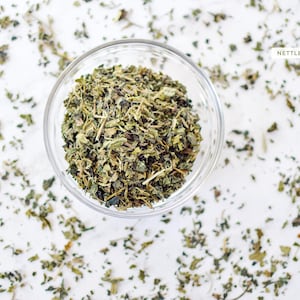 Organic Way Nettle Leaf Cut & Sifted - Herbal Tea | European Wild-Harvest | Kosher, USDA Certified | Non GMO, Gluten Free | Origin - Albania image 2