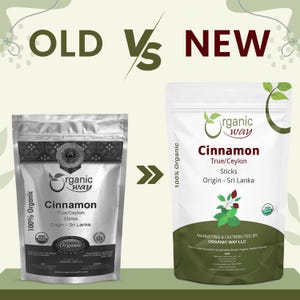 Organic Way True Ceylon Cinnamon Sticks - Organic, Kosher, USDA Certified | Raw, Vegan, Non GMO, Gluten Free | Origin - Sri Lanka image 5