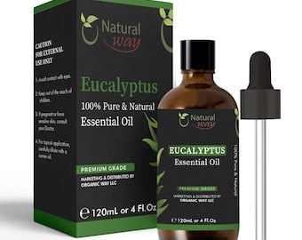 Natural Way Eucalyptus Essential Oil 4 Fl Oz (120 ml)