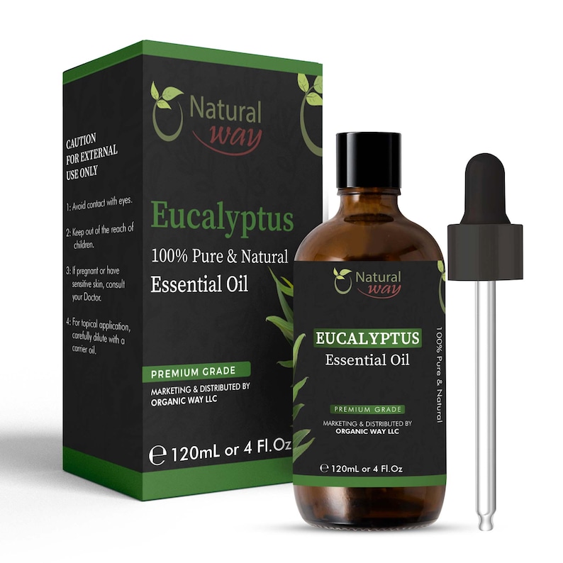 Natural Way Eucalyptus Essential Oil 4 Fl Oz (120 ml) image 1