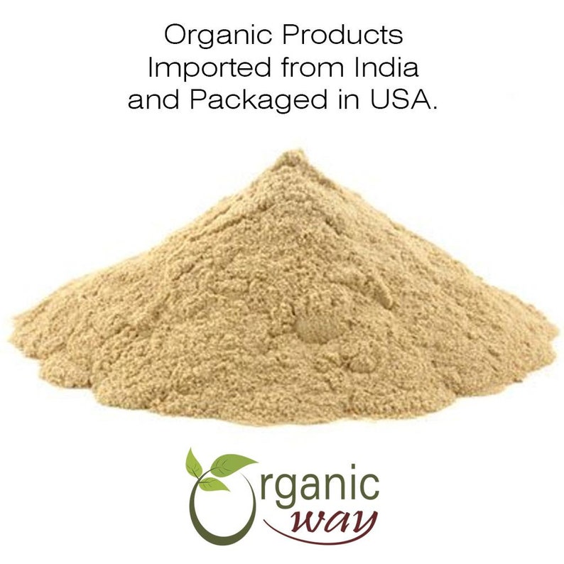 Organic Way Shatavari Powder - Organic, Kosher, USDA Certified | Raw, Vegan, Non GMO, Gluten Free | Origin - India bild 7