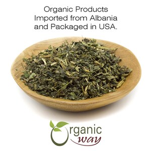 Organic Way Nettle Leaf Cut & Sifted - Herbal Tea | European Wild-Harvest | Kosher, USDA Certified | Non GMO, Gluten Free | Origin - Albania image 6