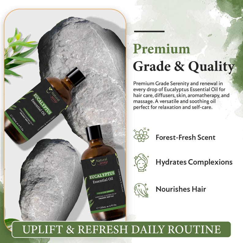 Natural Way Eucalyptus Essential Oil 4 Fl Oz (120 ml) image 6