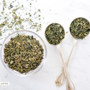 Organic Way Nettle Leaf Cut & Sifted - Herbal Tea | European Wild-Harvest | Kosher, USDA Certified | Non GMO, Gluten Free | Origin - Albania image 3