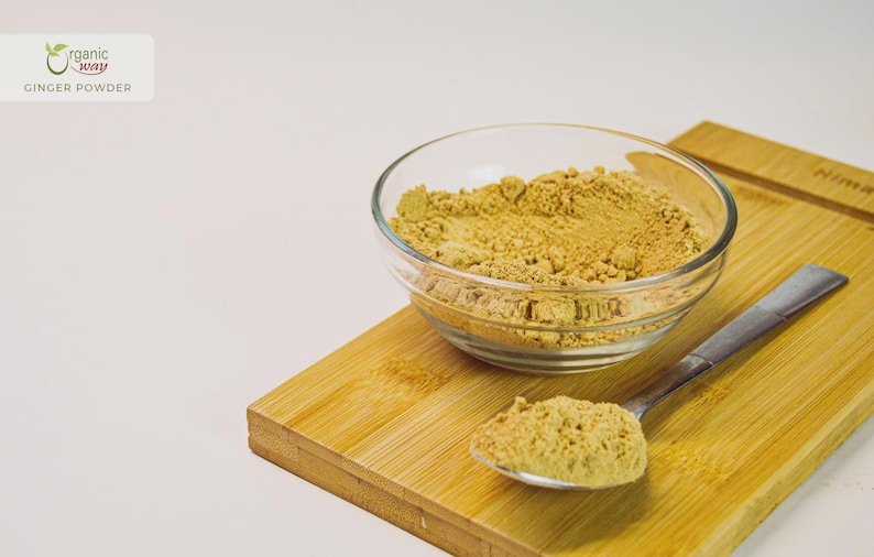 Organic Way Ginger Root Powder - Spice Up Every Dish | Organic, Kosher, USDA Certified | Non GMO, Gluten Free | Origin - India image 4