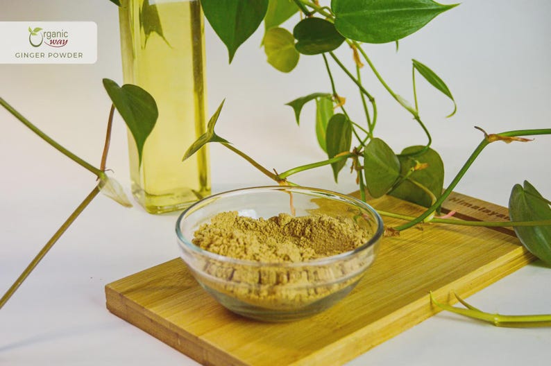 Organic Way Ginger Root Powder - Spice Up Every Dish | Organic, Kosher, USDA Certified | Non GMO, Gluten Free | Origin - India image 3