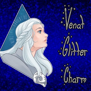 FFXIV Venat / Lady of Light Glitter Charm