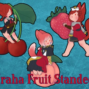FFXIV G&#39;raha Fruit Standees