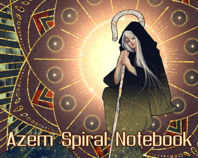 FFXIV Azem Spiral Notebook Etsy UK FFXIV Azem Spiral Notebook Etsy UK