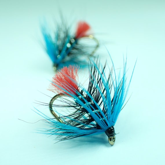 Blue Zulu Fishing Fly. Soft Hackle Wet Fly, for Lochs and Rivers for  Targeting Brown, Rainbow and Sea Trout. Great Gift for Fly Anglers. -   Canada