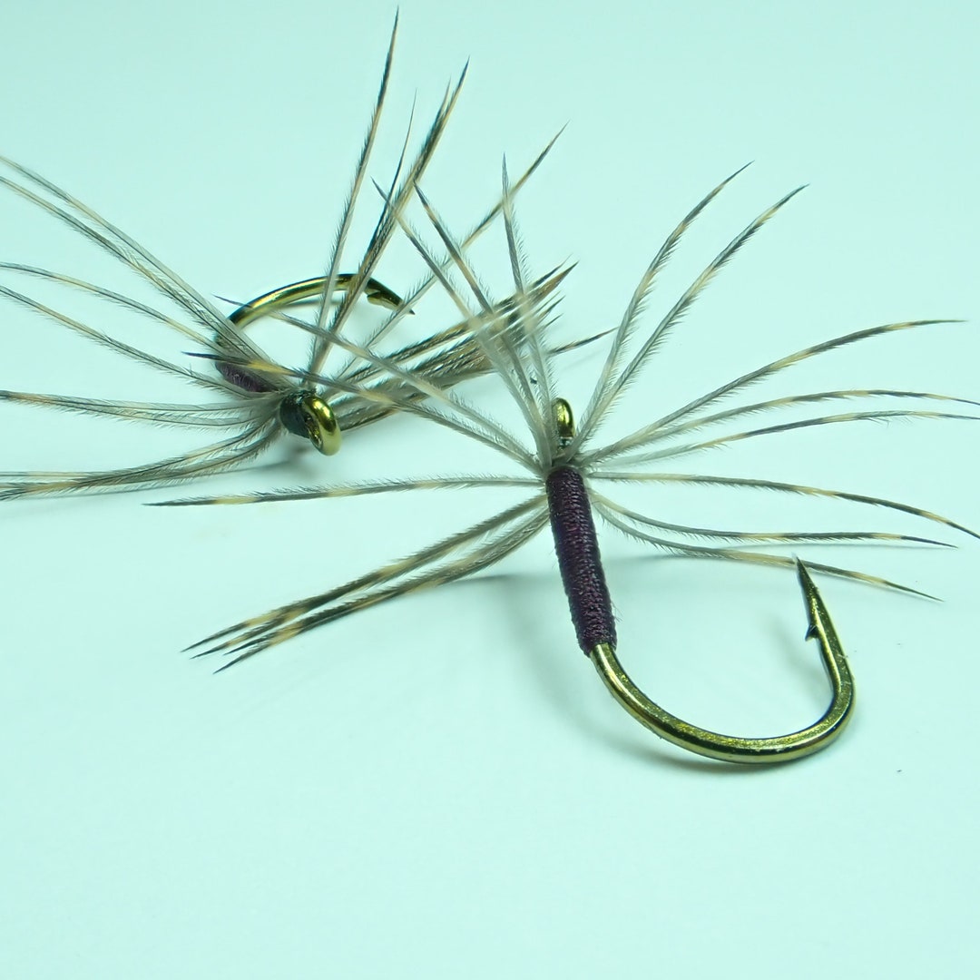 Buy Grouse and Claret Spider, Barbed North Country Spider, Soft Hackle  Fishing Fly, for Trout and Other A Great Gift for Fly  Online