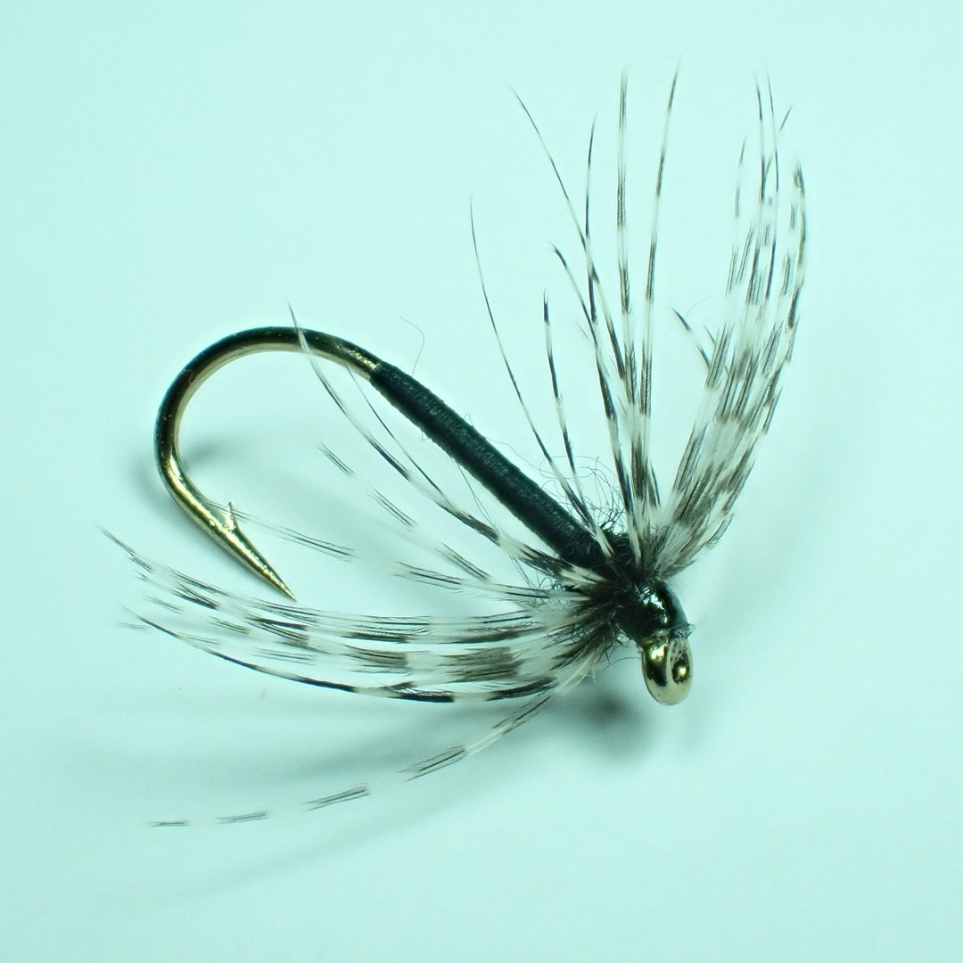 Teal and Black Spider, Barbed North Country Spider, Soft Hackle Fishing  Fly, for Trout and Other A Great Gift for Fly