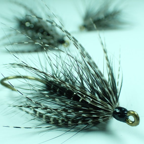 Pilks Bumble Sea Trout Fishing Fly, Barbed Hook, a Great Gift for Anglers.  - Etsy