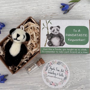 An eine Pandatastische Schlüsselarbeiterin! Danke, dass Sie meine Schlüsselarbeiterin, Kindergärtnerin, Kindergärtnerin, Kindergartenpädagogin, Kindergärtnerin, EYFS, Kindergärtnerin sind
