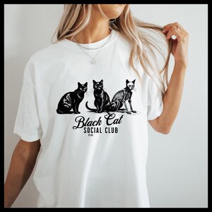 Black Cat Social Club, Black Cats Halloween, Black Cats Halloween