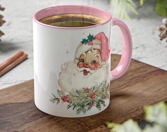 Beware! Crazy Elephant Lady - Tazza Da Caffè In Ceramica 325 Ml, Motivo Babbo Natale Segreto, Lavabile In Lavastoviglie E Microonde