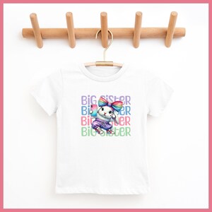 Big Sister Easter Toddler Tee, Easter Big Sister Tshirt, New Big Sister Easter Shirt, Bunny Big Sister Shirt
