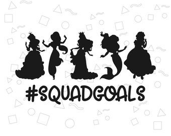 Free Free 338 Disney Princess Squad Svg SVG PNG EPS DXF File