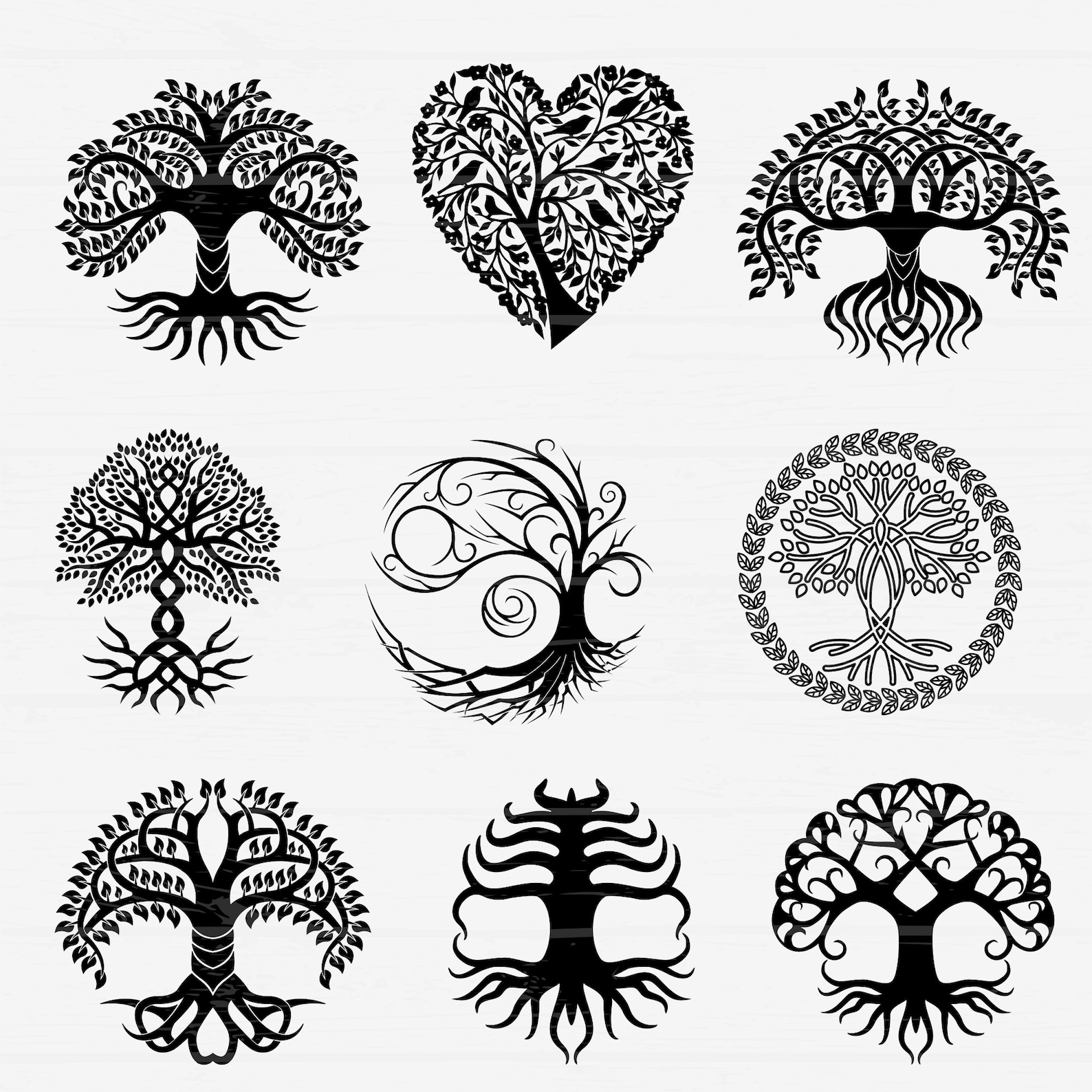 Tree of Life Svg Files for Cricut and Silhouette Celtic Tree | Etsy