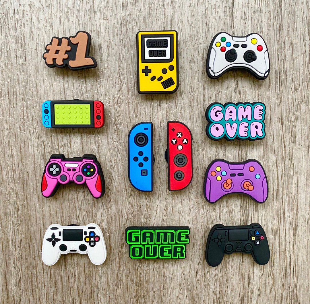 Popular Gamer Shoe Charms , Console Clog Charms , Gaming Shoe Pins ...