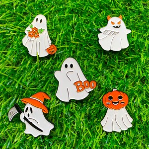 Boo Enamel Pins , Halloween Enamel Pin , Ghost Enamel Pin , Enamel Pin Accessories , Halloween Pin Decor , Gift For Her , Gift For Christmas