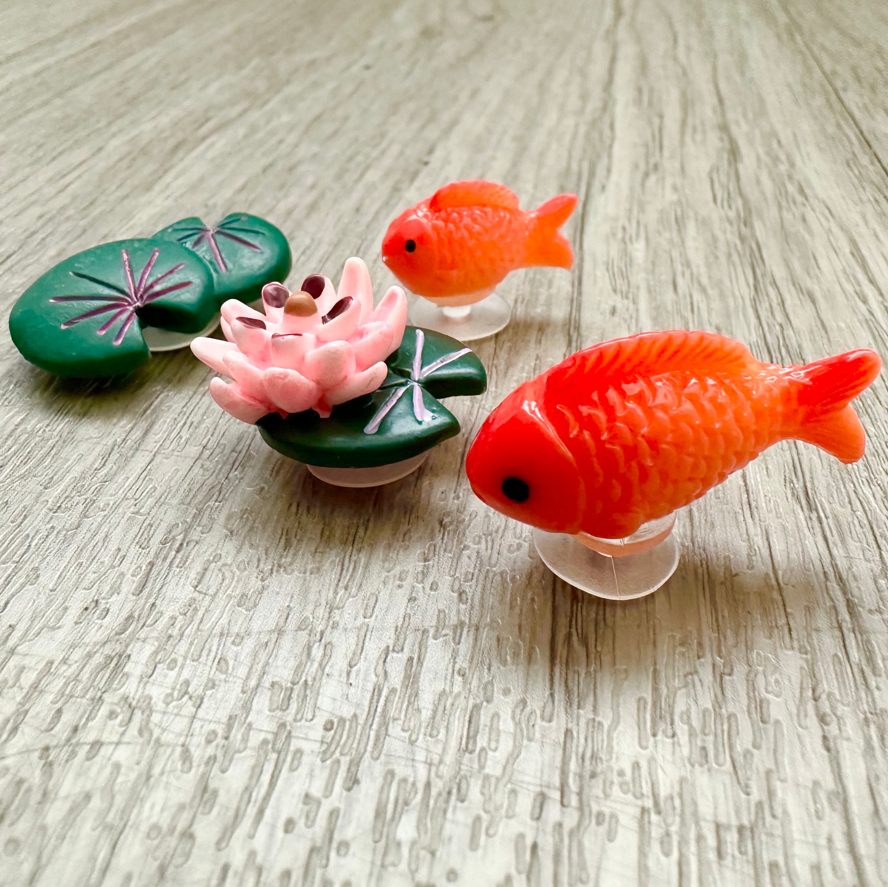 Cute Goldfish Shoe Charms , Animal Koi Fish Clog Charms for Women , Lotus  Shoe Charm Valentines Day Gift , Cute Turtle Clog Charms Kids 