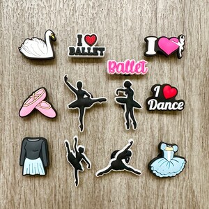 Dance croc charm sale