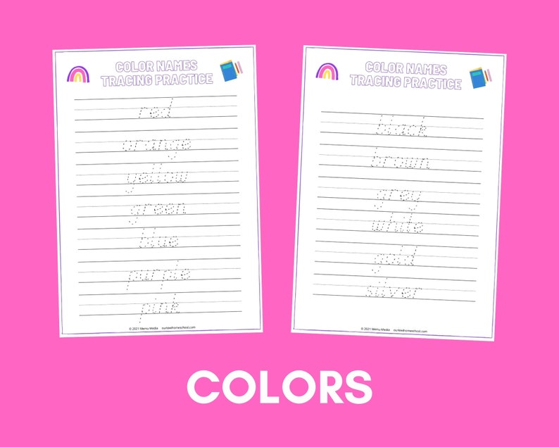 Preschool Tracing Worksheets Bundle | Pen Control, Handwriting (PDF) - Etsy