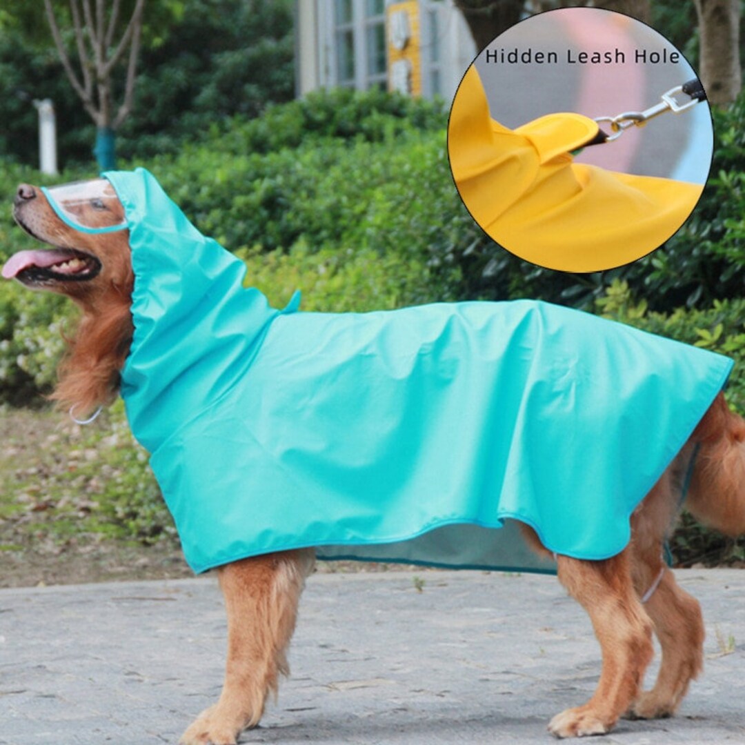 Eye Shield Reflective Dog Raincoat Easy Fold Cat Raincoat Small Large