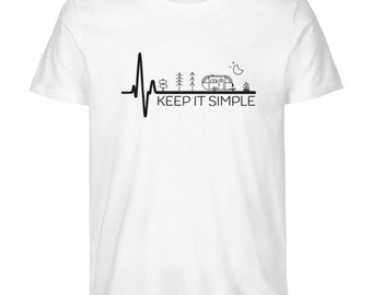 Camping Camping Pensioner Gift Nature Camping Accessories Camping - Men Premium Organic Shirt