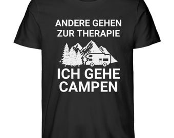 Camping Camping Pensioner Gift Nature Camping Accessories Camping - Men Premium Organic Shirt