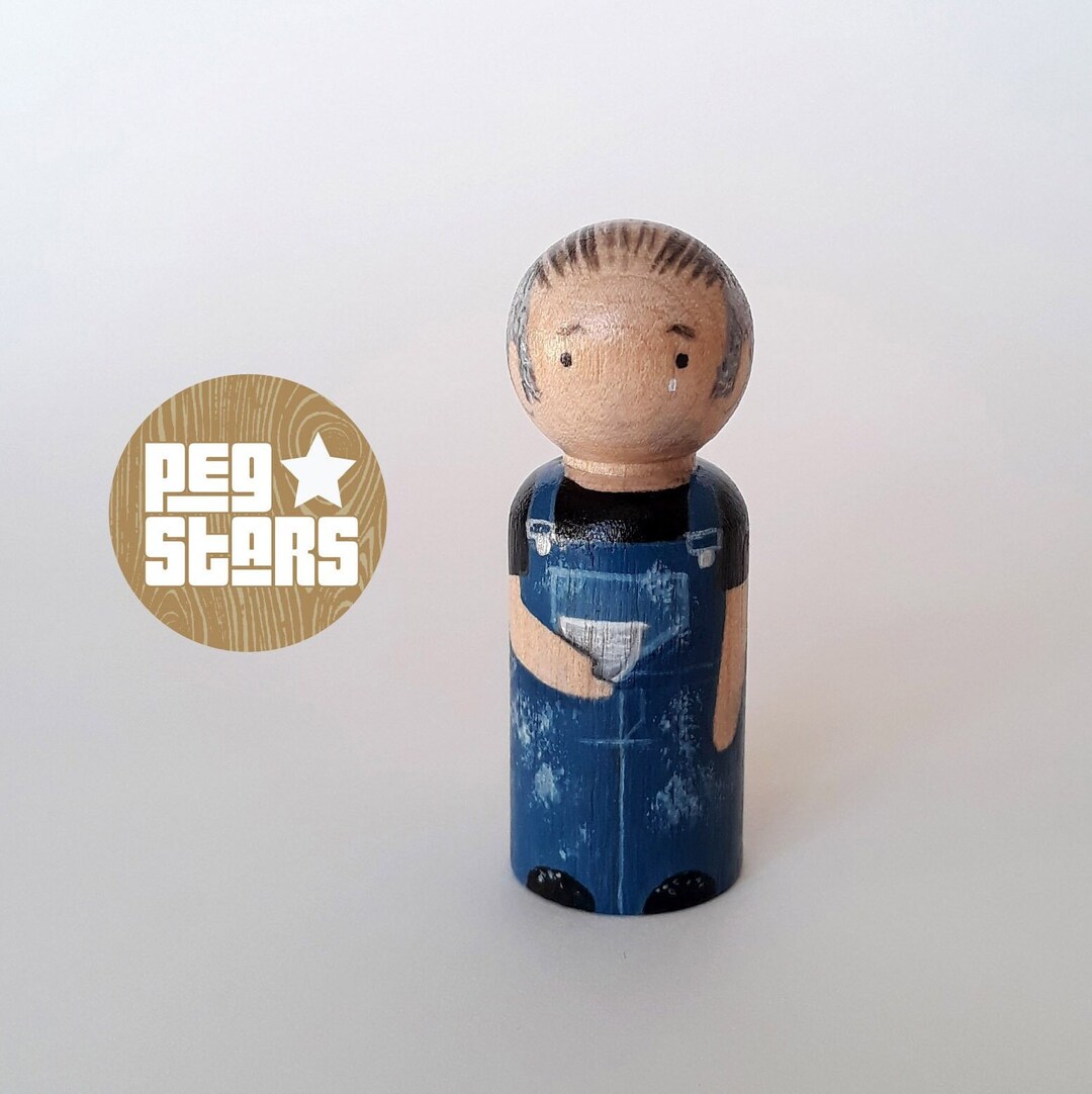 KEITH BRYMER JONES Inspired Peg Doll the Great Pottery Throw Down. Hand