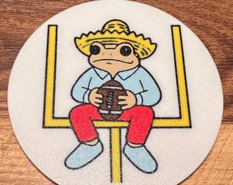 Benito Bowl Sapo Concho DeBi TiRAR MaS FOToS Super Bowl LX Drinking Coaster