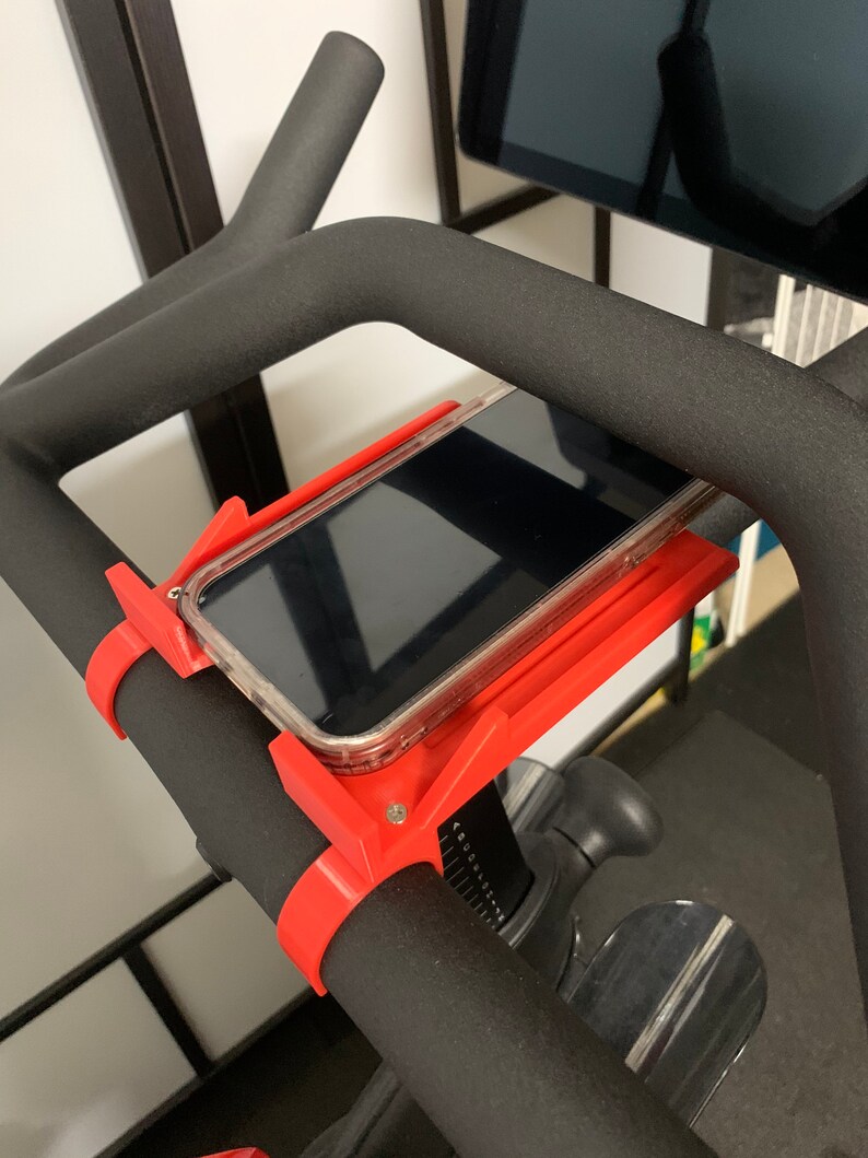 Peloton Bike Phone and Tablet Holder and Accessories Tray Etsy