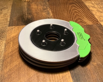 Brake Rotor Drinking Coaster