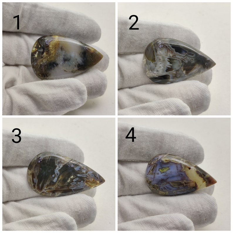 Natural Turkish Stick Agate. Cabochon Stick Agate. Cabochon Gemstone